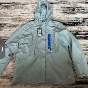 G.H. Bass and CO. Anorak Jacket Size Large Women’s Rain coat rain jacket